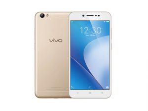 The Vivo V5 Lite in gold.