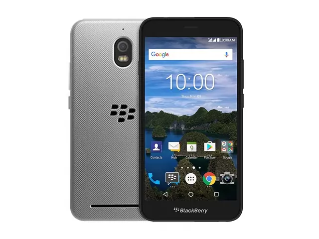 The BlackBerry Aurora smartphone.