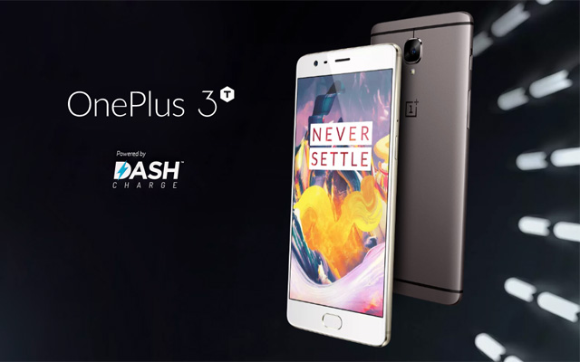 The OnePlus 3T smartphone has Dash Charge technology.