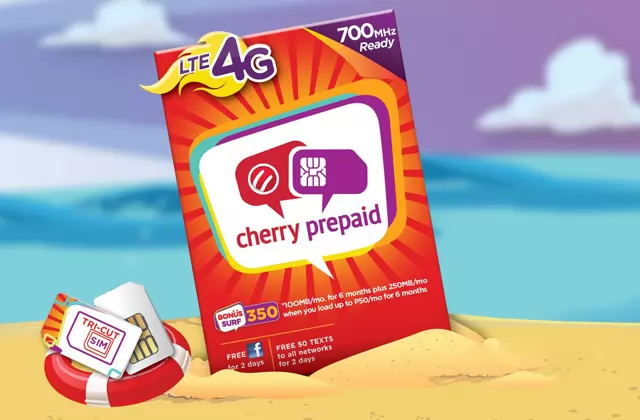 The Cherry Prepaid LTE SIM.