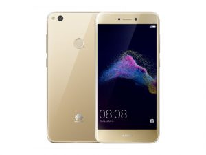 The Huawei GR3 2017 smartphone in gold.