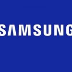 Samsung logo.