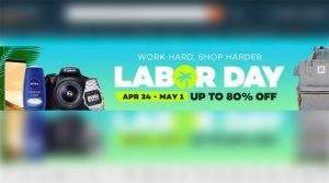 Lazada Labor Day Sale 2017.