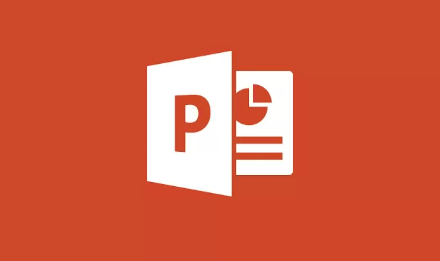 Microsoft PowerPoint logo.