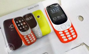 One of the Nokia 3310 (2017) phones confiscated by the BOC.