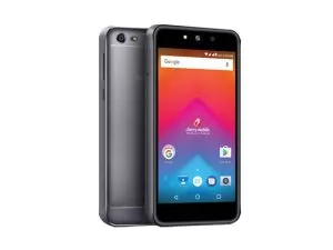 The Cherry Mobile Desire R7 Lite smartphone in gray.