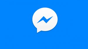 The Messenger Lite logo has reversed colors of the full Messenger.