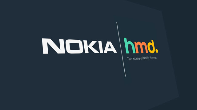 Nokia and HMD Global logos.