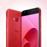 Meet the ASUS Zenfone 4 Selfie smartphone in red.