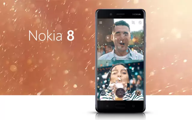 Meet the Nokia 8 smartphone!