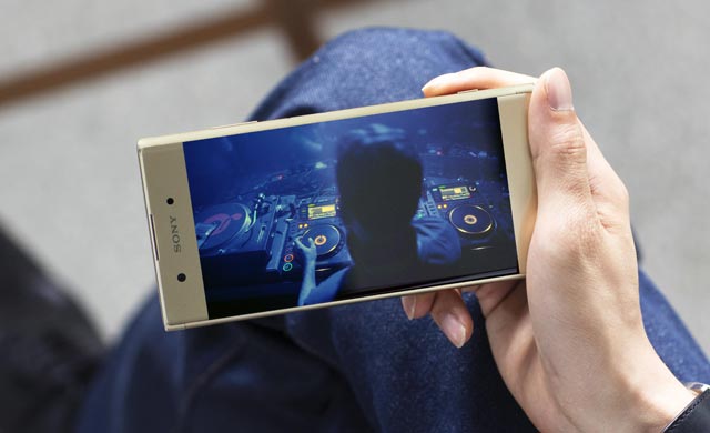 The Sony Xperia XA1 Plus is being touted as a multimedia device.