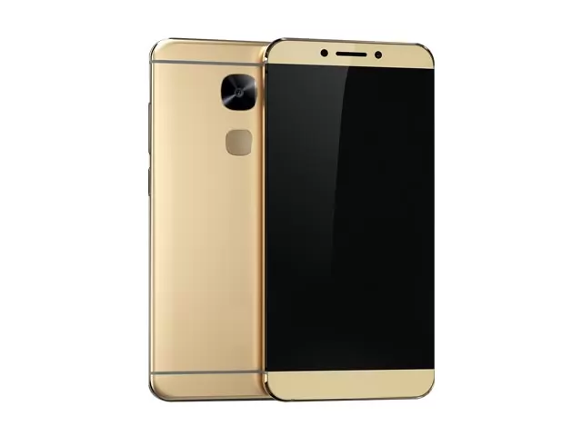 The Firefly Mobile X626 smartphone in gold.
