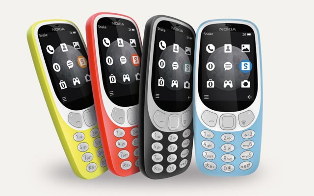 The new Nokia 3310 3G.
