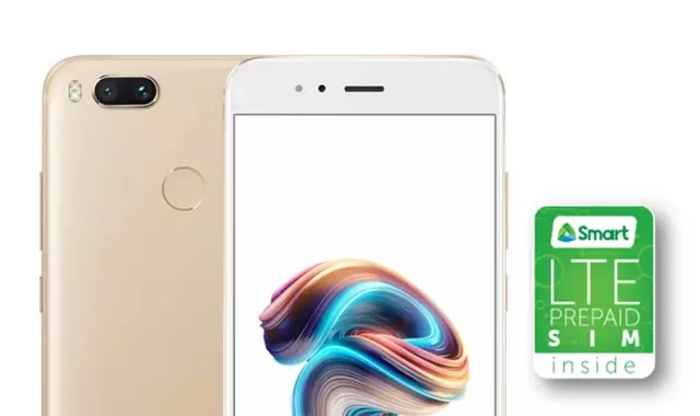 Each purchase of the Xiaomi Mi A1 comes with a free SIM card.