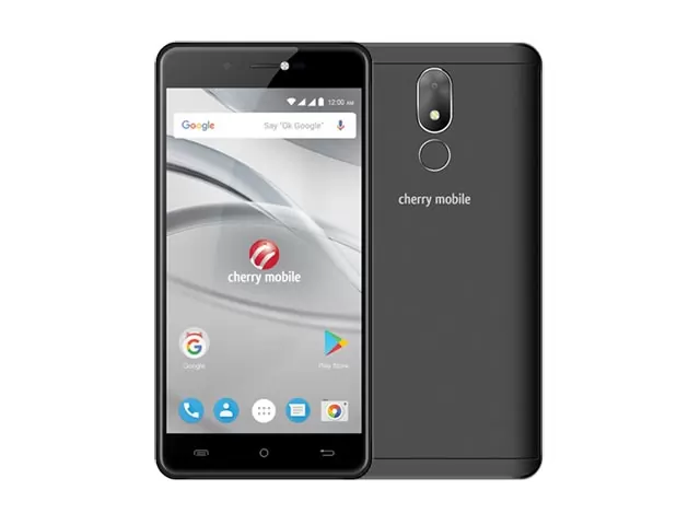 The Cherry Mobile Desire R6 smartphone in black.