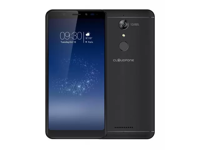 The Cloudfone Next Infinity smartphone.