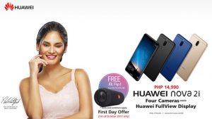 Huawei Nova 2i first day promo.