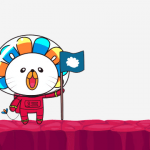 The Lazada mascot.