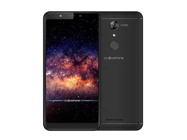 The Cloudfone Next Infinity Plus smartphone.
