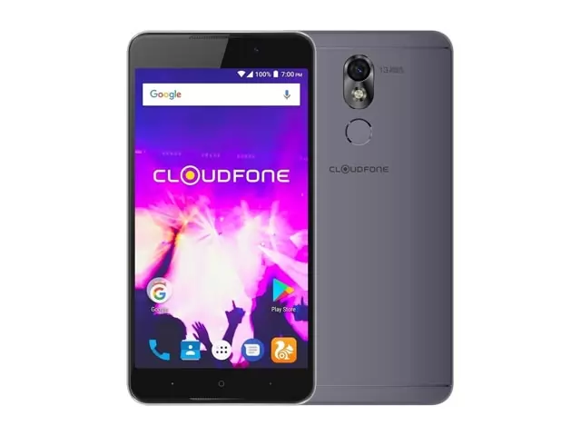 The Cloudfone Thrill Plus 2 smartphone.