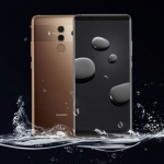 The Huawei Mate 10 Pro in mocha brown.