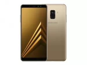 The Samsung Galaxy A8 (2018) smartphone.