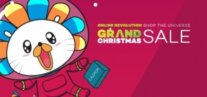Lazada Online Revolution and Grand Christmas Sale!