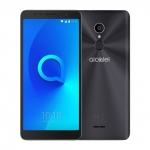 The Alcatel 3C smartphone in black.