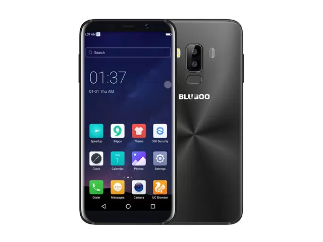 The Bluboo S8 smartphone.