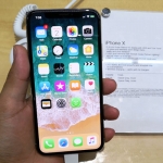 The iPhone X with more than ₱50,000.00 official price.