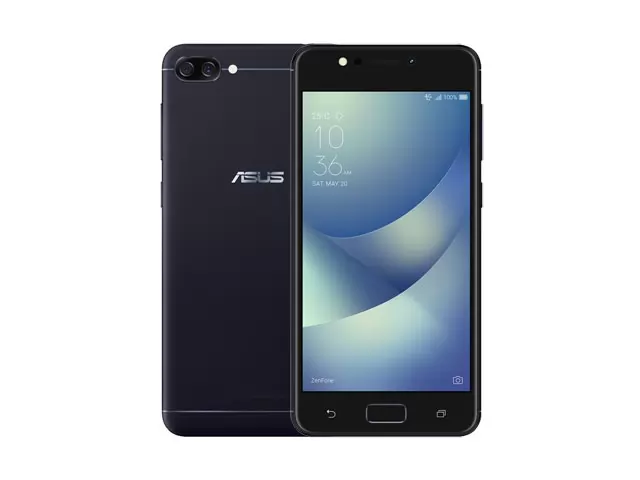 The ASUS Zenfone 4 Max Lite smartphone.