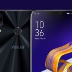 Notice the notch on the top of the Zenfone 5's display.