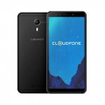 The Cloudfone Thrill Boost 3 smartphone in black.