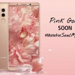 Behold the Huawei Mate 10 Pro in pink!