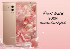 Behold the Huawei Mate 10 Pro in pink!