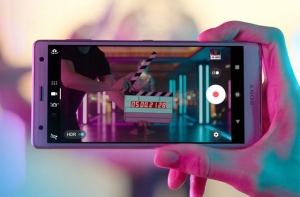 The Sony Xperia XZ2 can record 4K HDR videos.