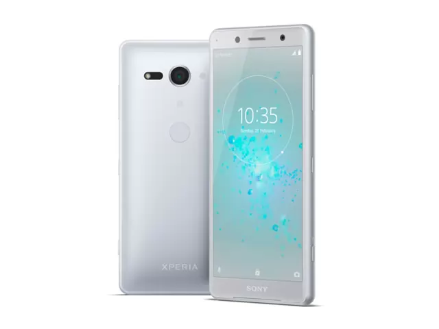 The Sony Xperia XZ2 Compact smartphone.