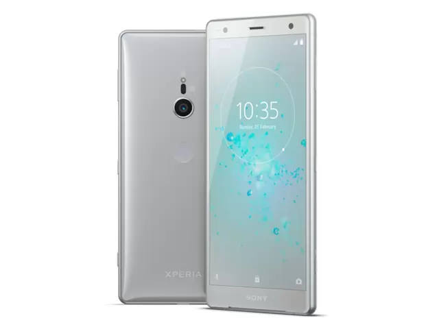 The Sony Xperia XZ2 smartphone.