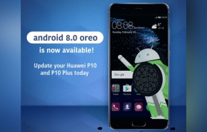 Android 8.0 Oreo software update for Huawei P10 and P10 Plus.