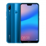 The Huawei P20 Lite smartphone in blue.