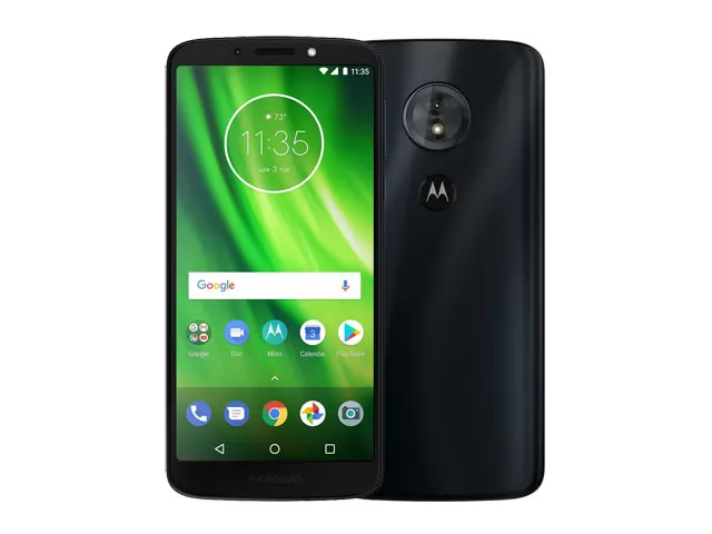The Motorola Moto G6 Play smartphone.