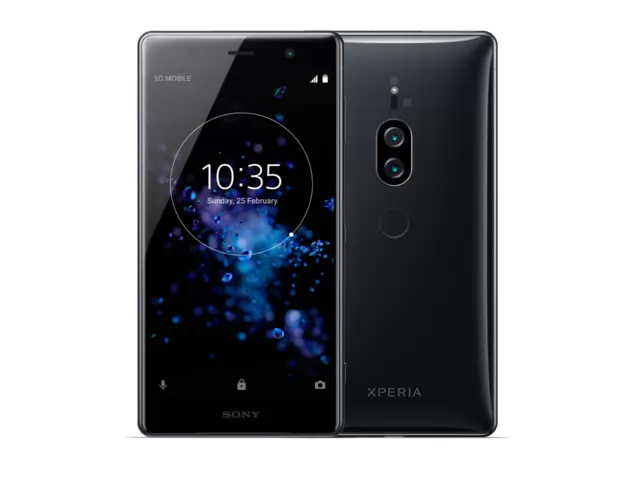 The Sony Xperia XZ2 Premium smartphone.
