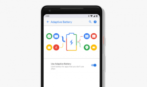 Adaptive Battery on Android P.