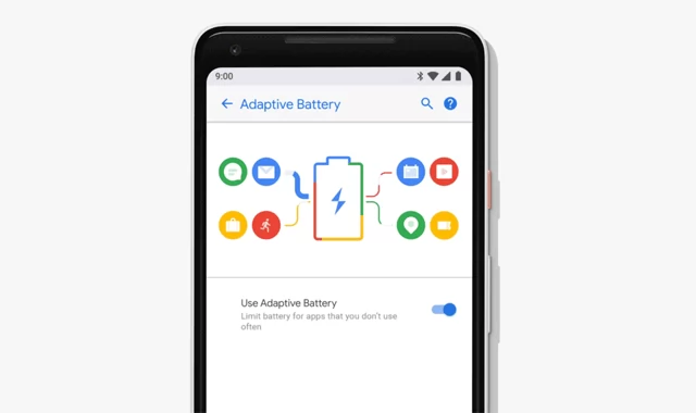 Adaptive Battery on Android P.