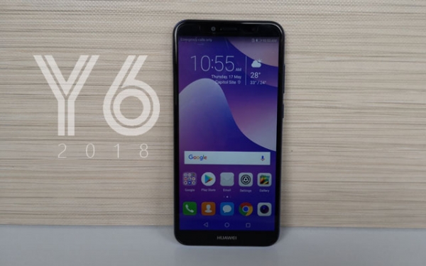 We review the Huawei Y6 2018 smartphone!