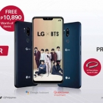 Pre-order announcement of the LG G7 ThinQ.