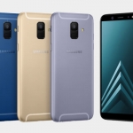 The Samsung Galaxy A6 is available in black, blue, gold and lavender colors.