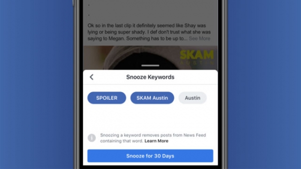 facebook snooze facebook snooze