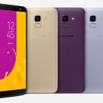 The Samsung Galaxy J6 is available in four color options.
