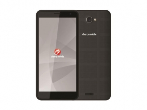 The Cherry Mobile Flare A2 Lite smartphone in black.